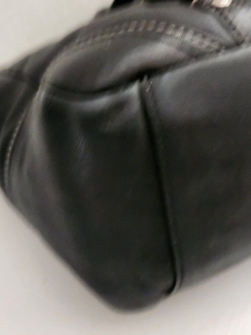 Euc Coach Gallery Black Leather w/Wallet Shoulder Bag Purse - Picture 9 of 16